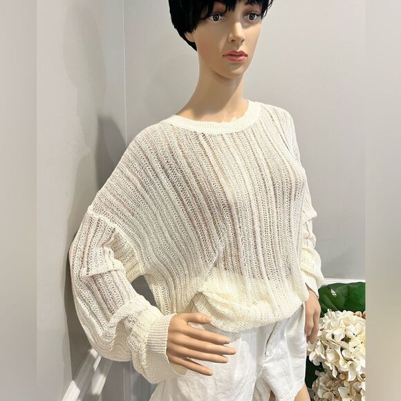 NWOT MINAAMONROE cream 2 piece coord set - Picture 6 of 8